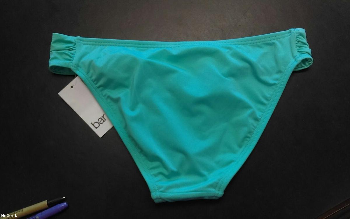 New Bar III bikini set swimsuit XS Jade Bandeau Hipster / Mogost Auctions