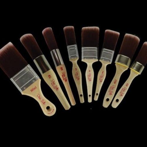Dixie Belle SYNTHETIC PAINT BRUSHES -  Oval Medium--1 3/4