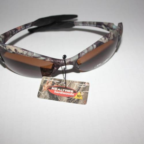Brand New Mossy Oak Traditional Camo Sports Wrap Sunglasses.