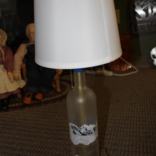 Grey Goose Vodka Bottle Lamp