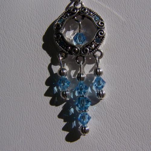 CRYSTAL ILLUSIONS-Light Sapphire 2 1/4 inch-Adorable