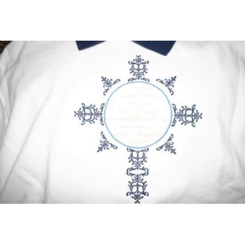 Adult Sweatshirt - Embroidered with John 3.16 verse
