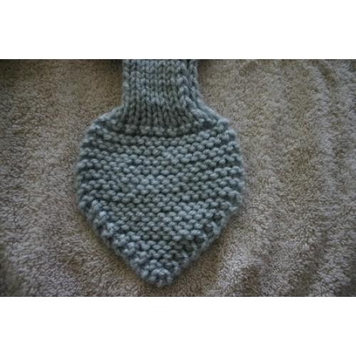 Knitted Lotus Leaf Scarf - Stays Put - Amazing Look To Keep You Warm in Terrific