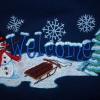 Welcome Winter - Sweatshirt - U Pic Size and Collar - Small to XXLarge