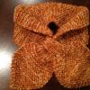 Knitted Lotus Leaf Scarf Stays Put-Amazing Look to keep you Warm in terrific col