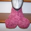 Knitted Lotus Leaf Scarf Stays Put-Amazing Look to keep you Warm in terrific col