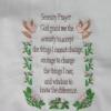 Embroidered Sweatshirt with the Serenity Prayer