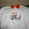 Adult Sweatshirt - Embroidered with a Tailgate Party Scene - U Pic Size, Collar