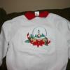 Adult Sweatshirt - Embroidered with a Beautiful Snowglobe-U Pick Size Small-XXLa