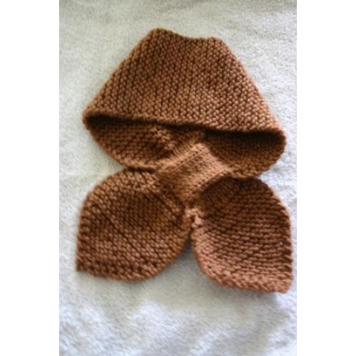 Knitted Lotus Leaf Scarf - Stays put - Amazing Look to Keep  You Warm in Terrifi