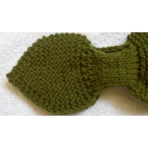 Knitted Lotus Leaf Scarf - Stays Put - Amazing Look To Keep You Warm In Terrific