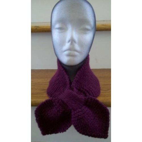 Knitted Lotus Leaf Scarf - Stays Put - Amazing Look to Keep You Warm In Terrific