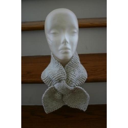 Knitted Lotus Leaf Scarf Stays Put - Amazing Look to keep you warm in terrific c