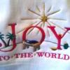 Joy To The World Sweatshirt - U Pic Size and Collar - Small to XXLarge
