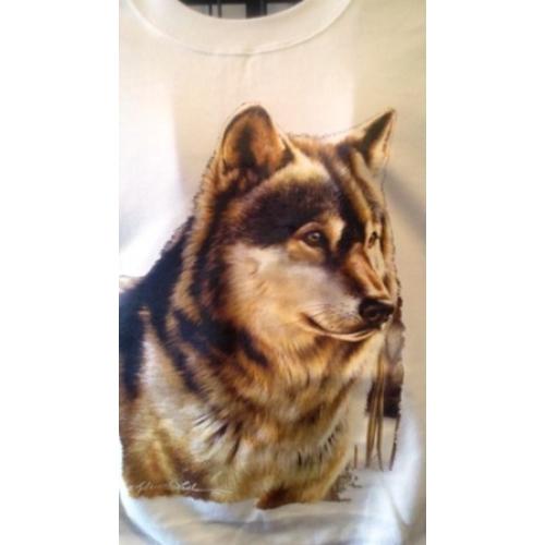 Wolf Head TShirt - U Pic Size - Small to XXLarge