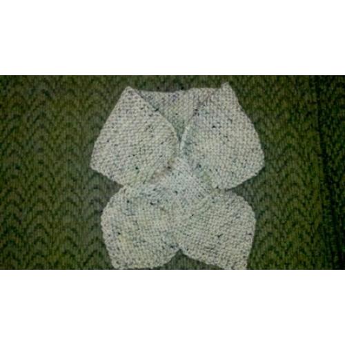 Knitted Lotus Leaf Scarf Stays Put - Amazing Look to keep you Warm in terrific c