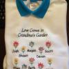 LOVE GROWS in Grandma/Mom/Aunt Garden  - Sweatshirt - U Pic Size and Collar - Sm