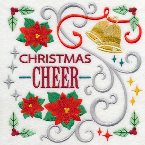 Christmas Cheer Sweatshirt - U Pic Size and Collar - Small to XXLarge