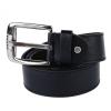 Mens-Womens-PU-Leather-Casual-Belt-Square-Silver-Buckle